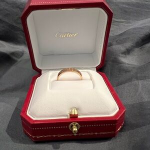 ✨ Authentic Cartier Love Ring – 18K Rose Gold – Size 53 ✨